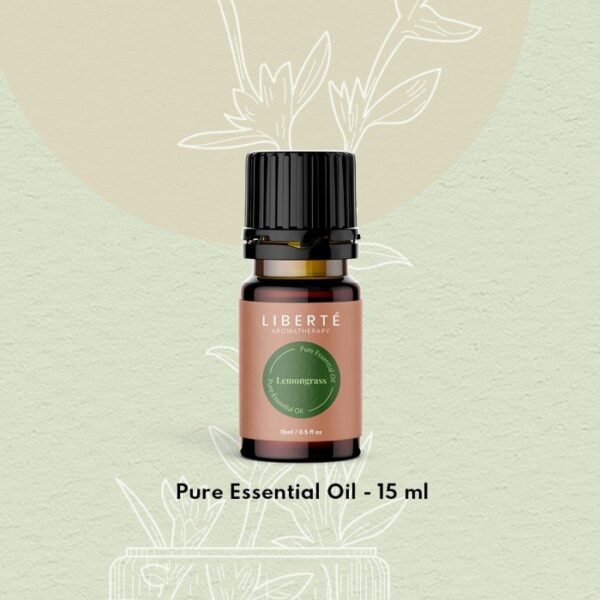Lemongrass-Organic.jpg Lemongrass Organic Pure Essential Oil 15ml