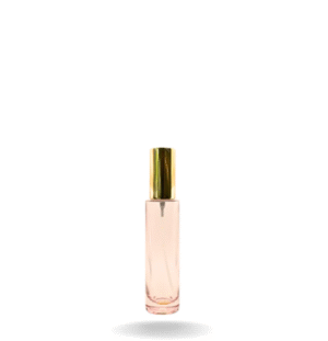 Glass Perfume Bottle 40ml with Pink Colour Bottle