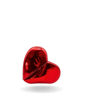 Glass Perfume Bottle MYPB-019 50ml Red Colour