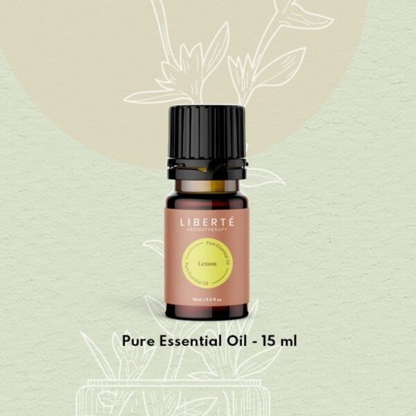 Lemon Organic Pure Essential Oil 15ml